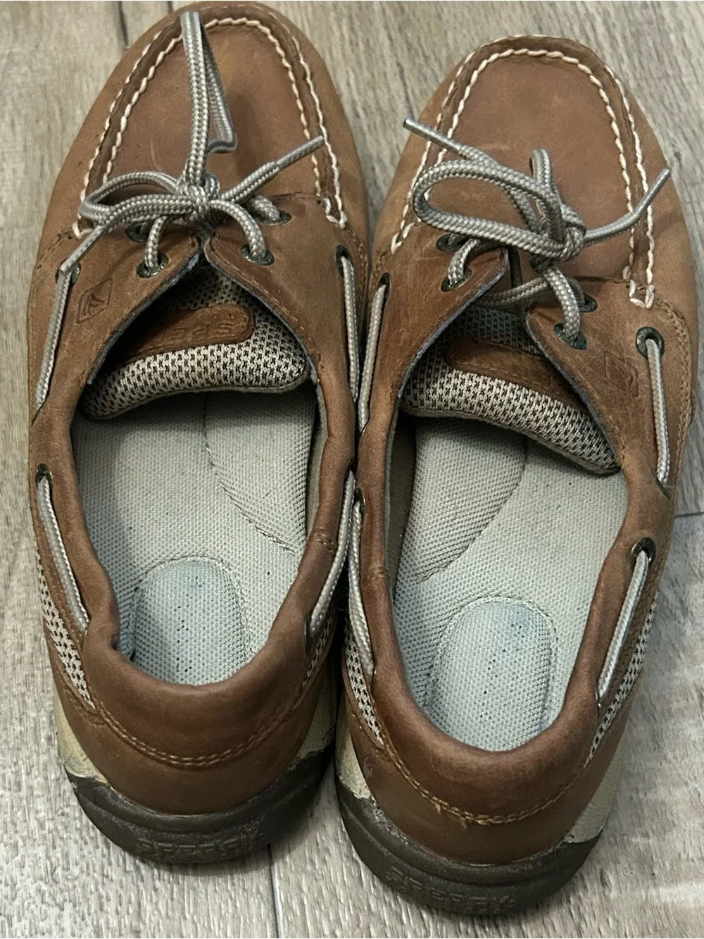 Sperry Woman’s Chestnut Leather 2-Eye Boat Shoes